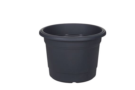 Round Milano Planter 40cm - Gunmetal