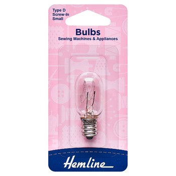 Sewing Machine Bulb: Screw-In: Small