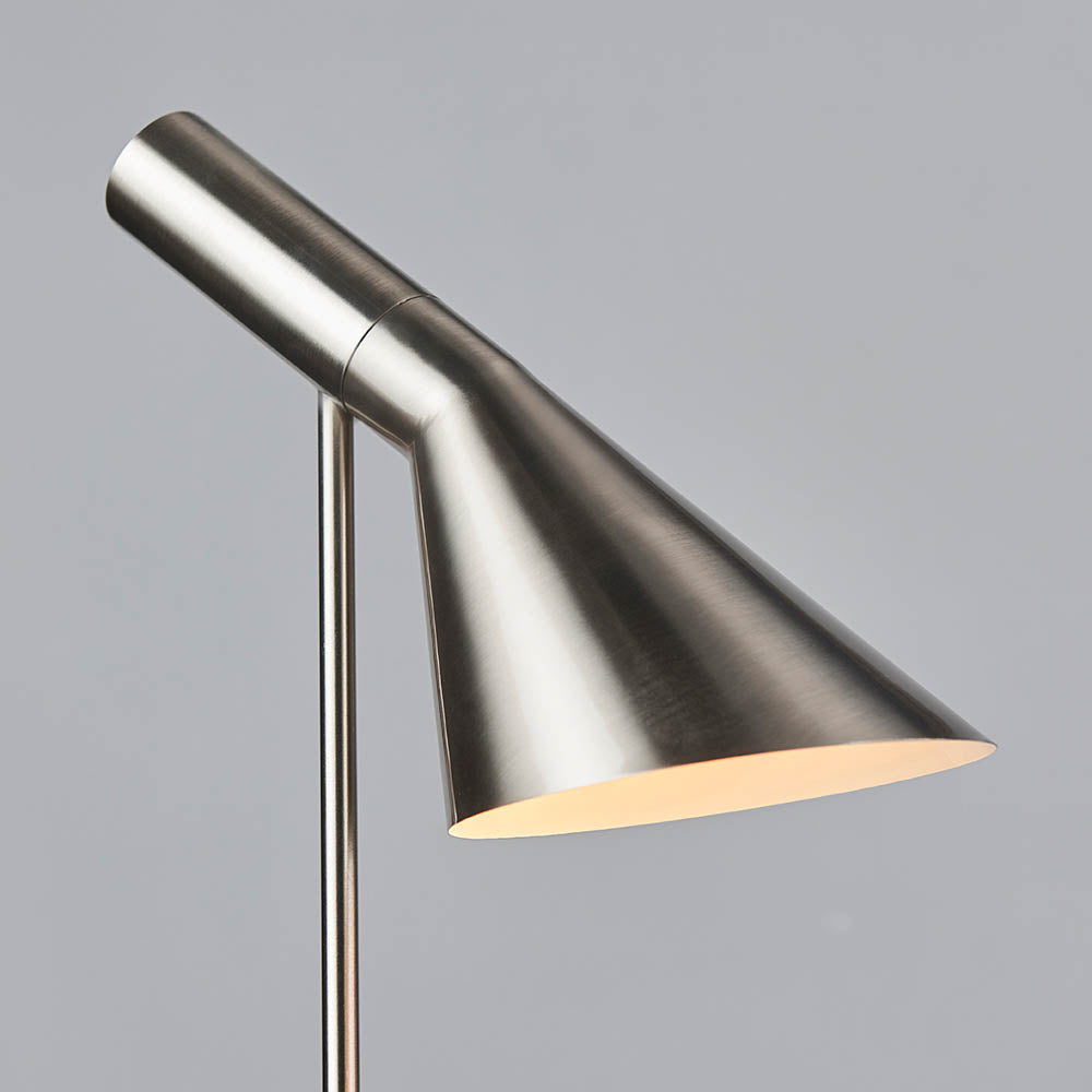 Carlo Task Table Lamp Brushed Chrome (Instore) RRP £125