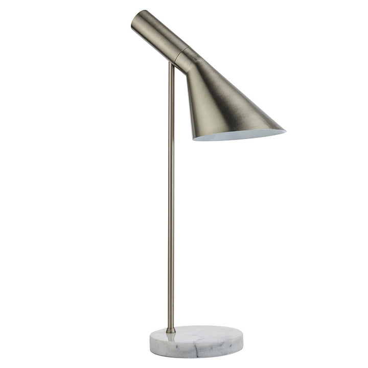 Carlo Task Table Lamp Brushed Chrome (Instore) RRP £125