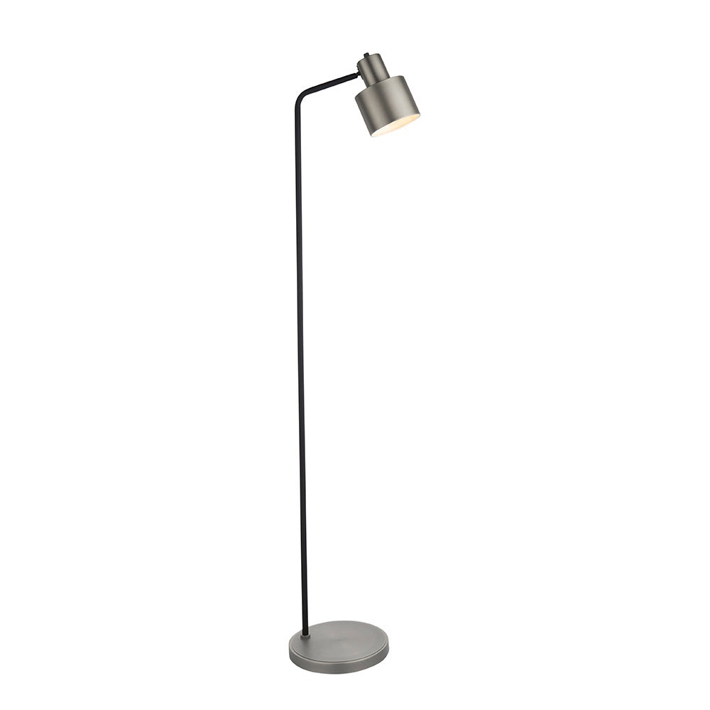 Mayfield Floor Lamp Brushed Silver / Black (Instore) RRP £135