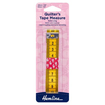 Quilter's Tape Measure: Extra Long: 300cm