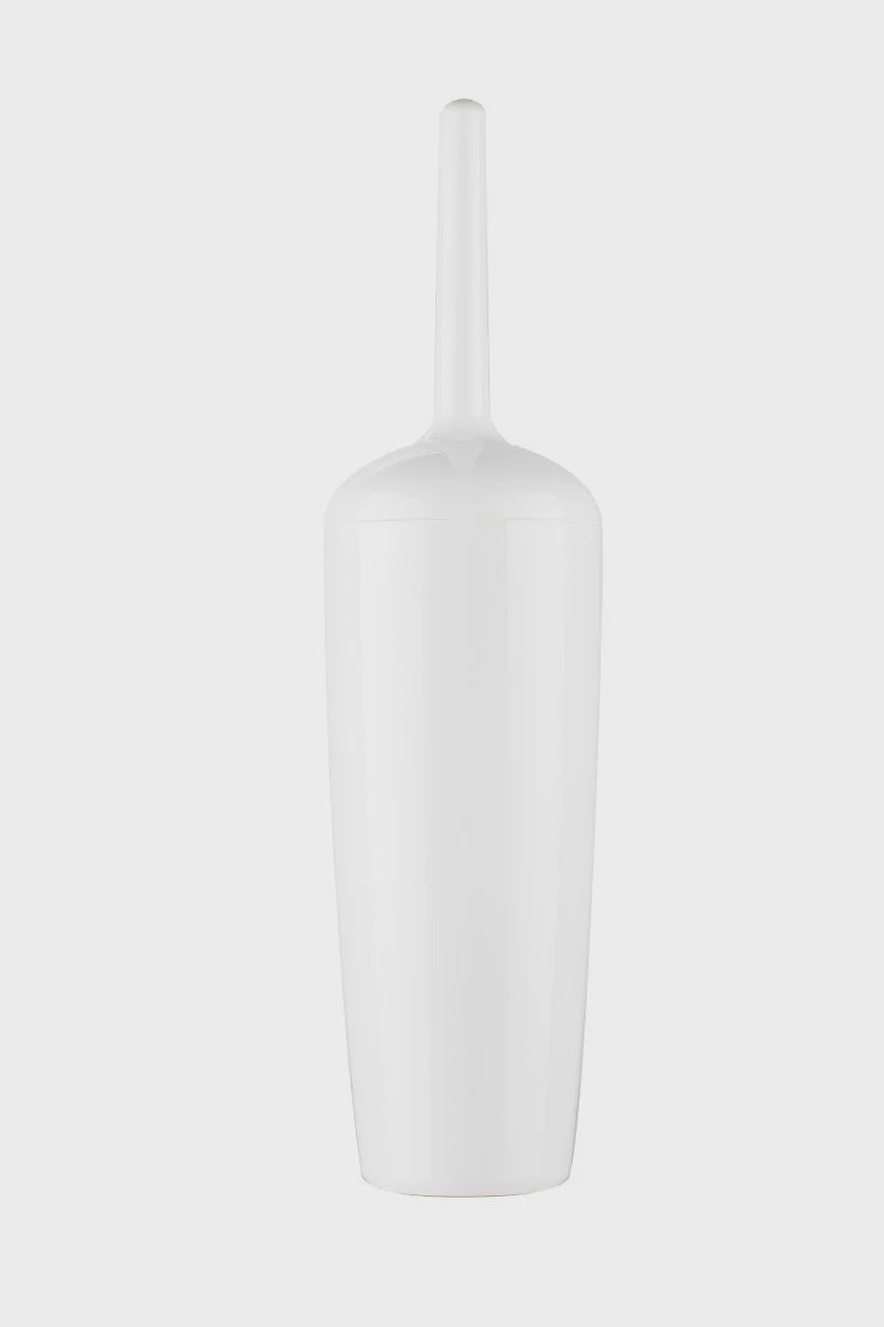 Toilet Brush & Holder - White.