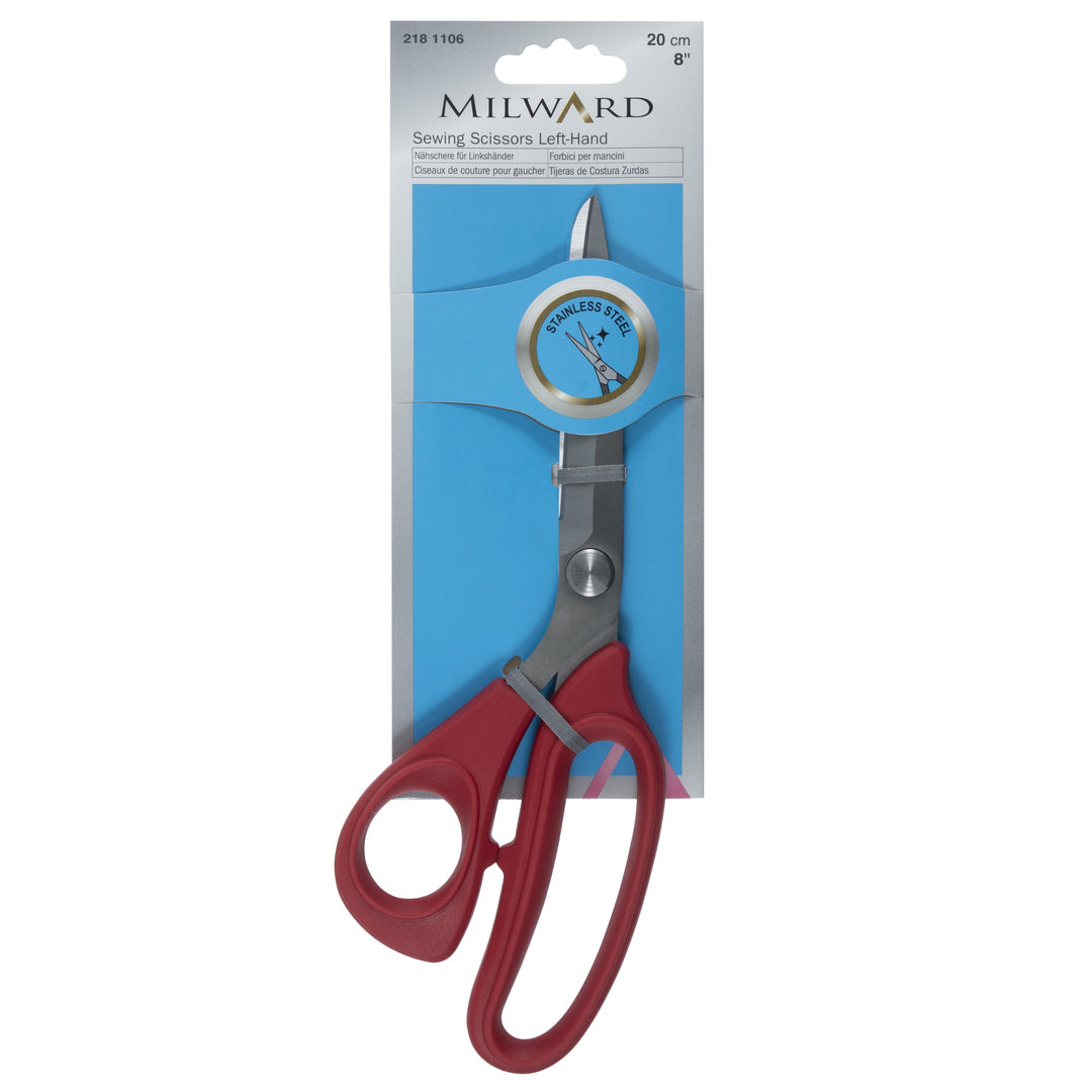 Scissors: Tailors Shears: Left-Hand: 20cm: Plastic Handle