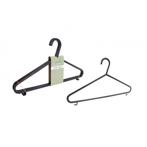 Coco & Gray 4pk Black Clothes Hangers