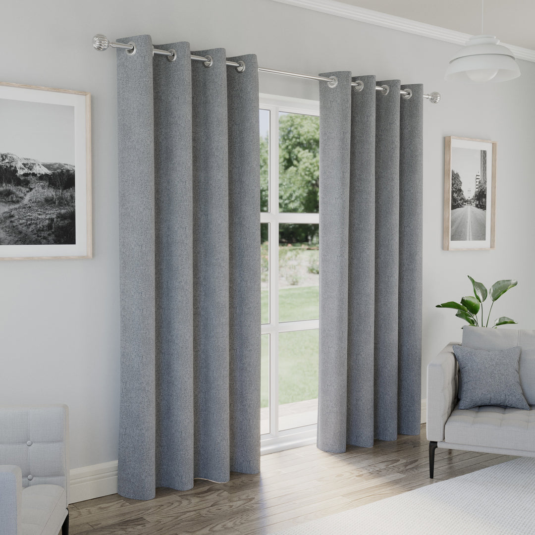 Austin Ready Made Thermal Blackout Eyelet Curtains (Instore)