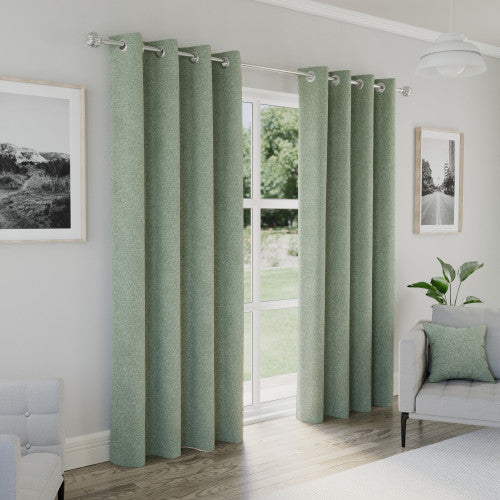 Austin Ready Made Blackout Eyelet Curtains (DHD)