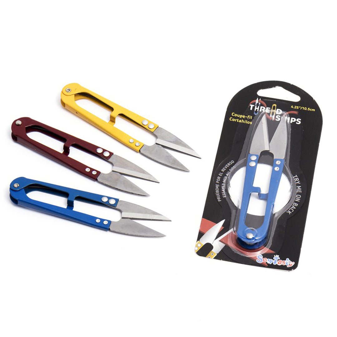 Metal Thread Snips: 10.5cm or 4.5in