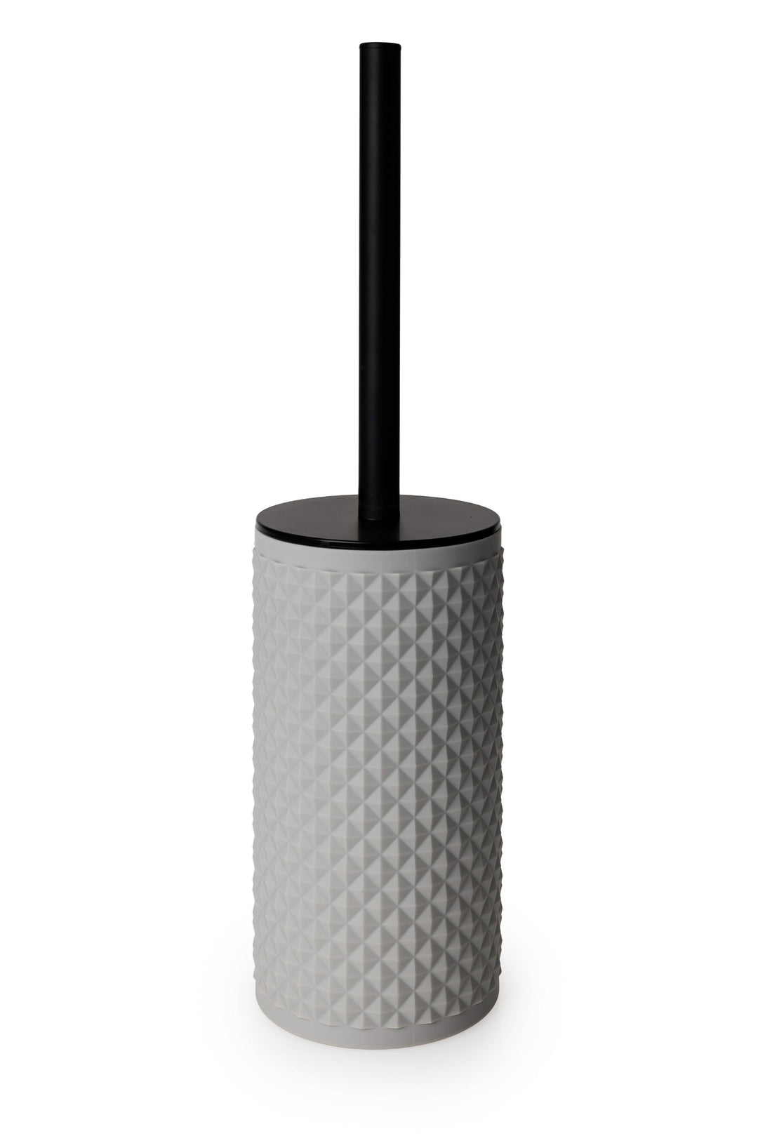 Figaro Grey Toilet Brush & Holder