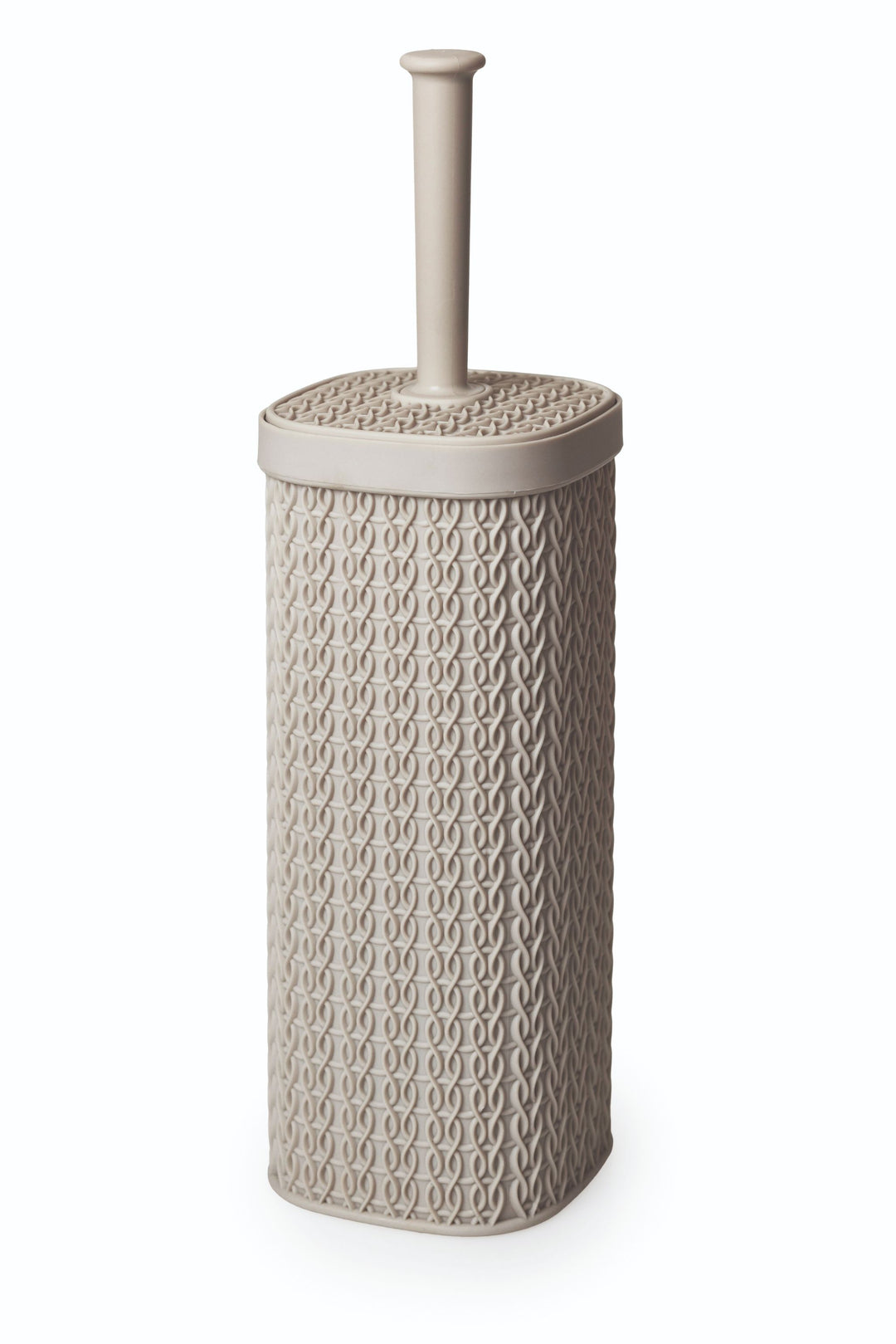 Lace Toilet Brush Plastic Almond