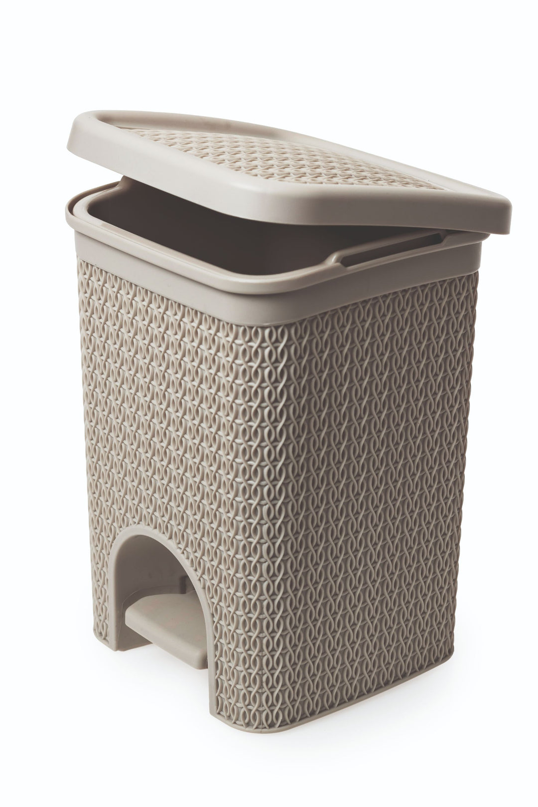 Lace Design 5L Pedal Bin Almond