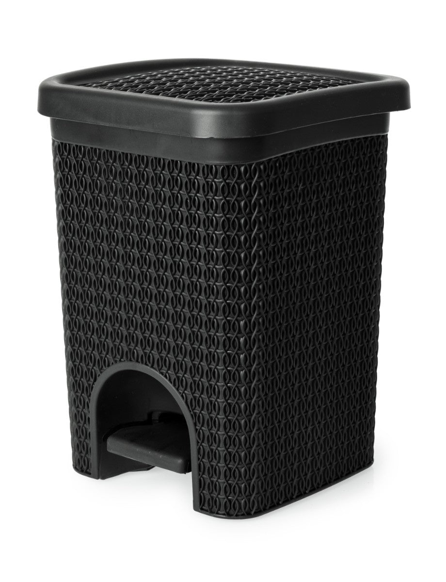 Lace Design 5L Pedal Bin Black