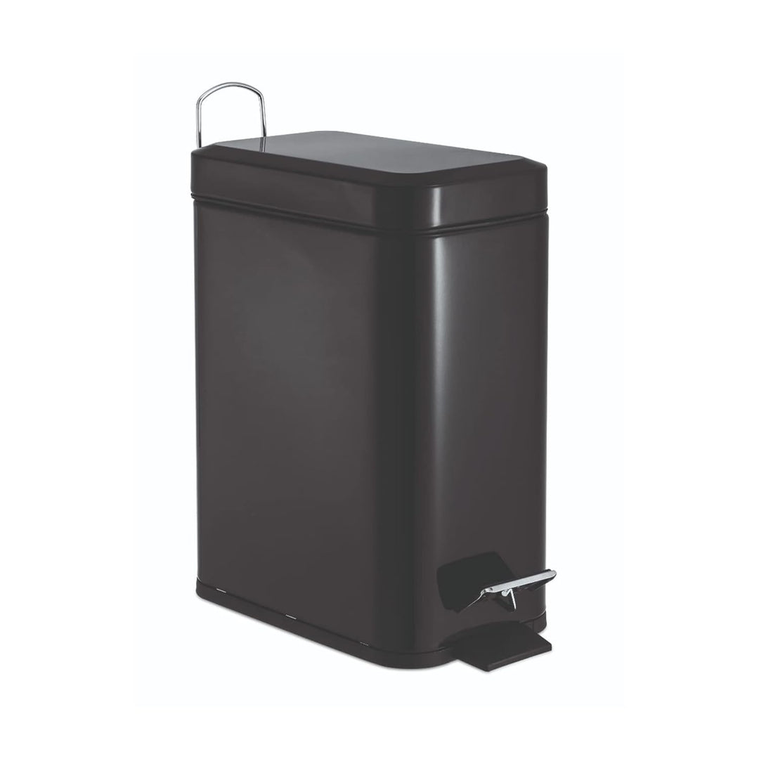 Axus Rectangular 5L Pedal Bin Black