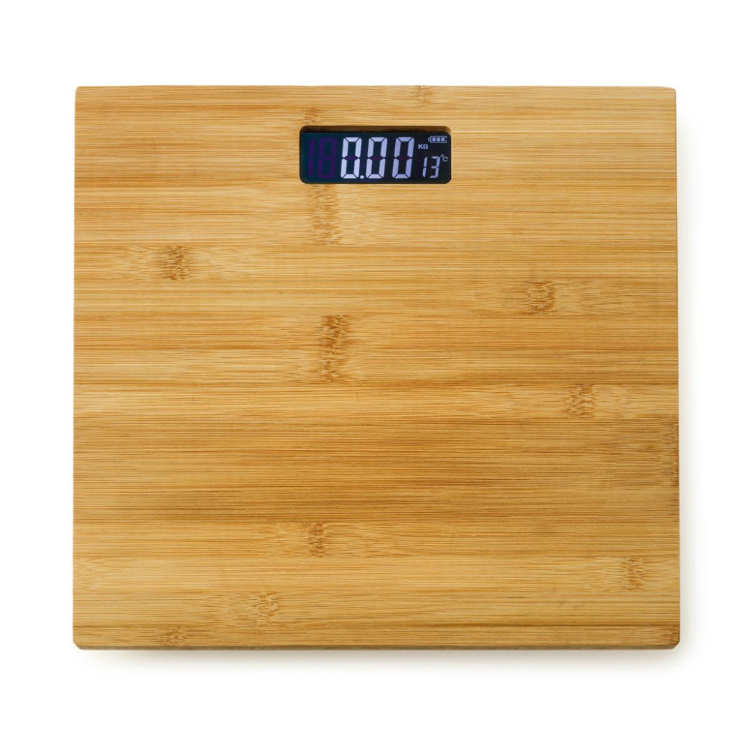 Blue Canyon Bamboo Digital Bathroom Scales