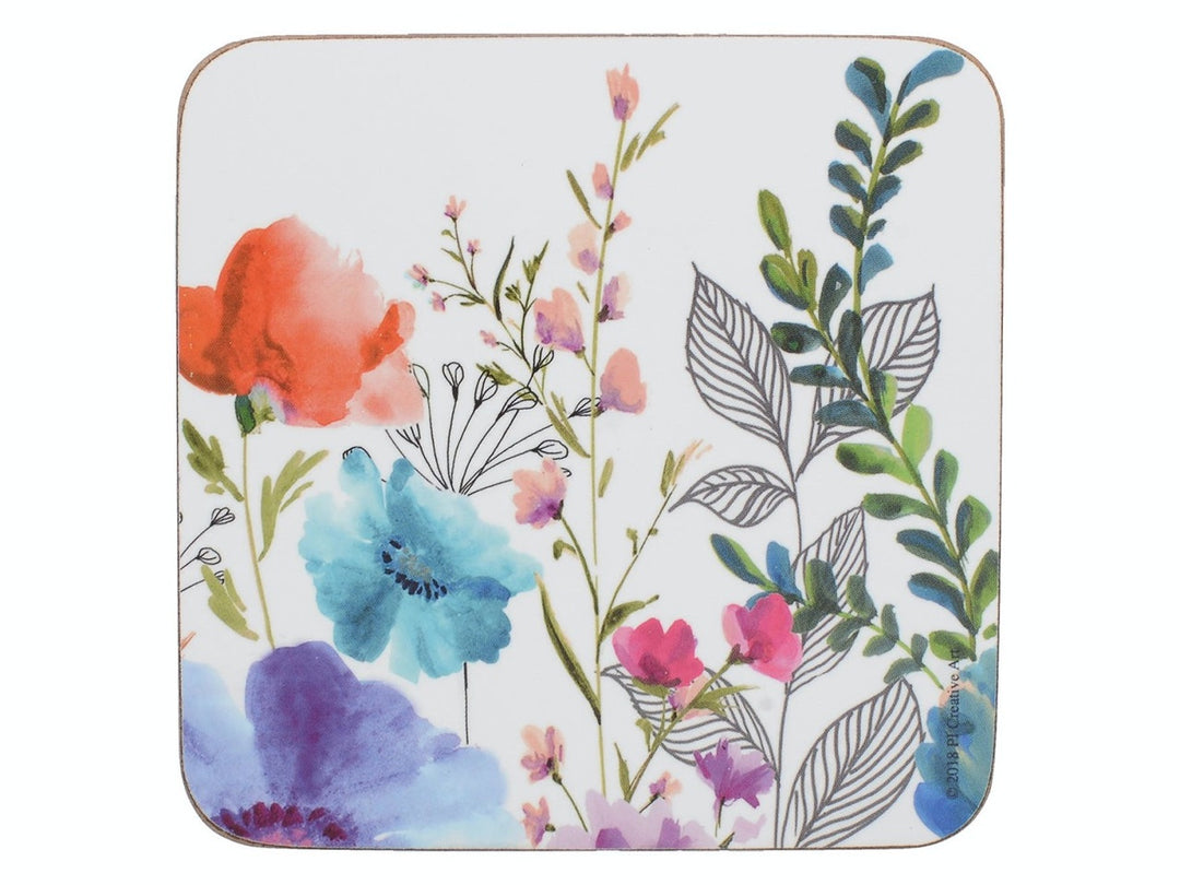 Creative Tops Meadow Floral Pack Of 6 Coasters