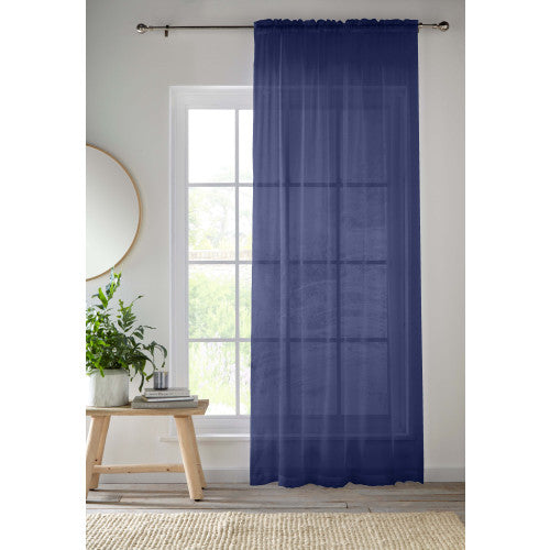 Crystal Ready Made Voile Panel 145cm / 57in (DHD)