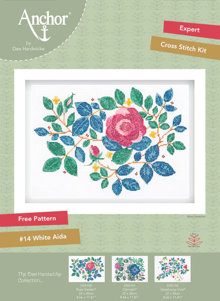 Anchor Dee Hardwicke Embroidery Kit : Rose Garden