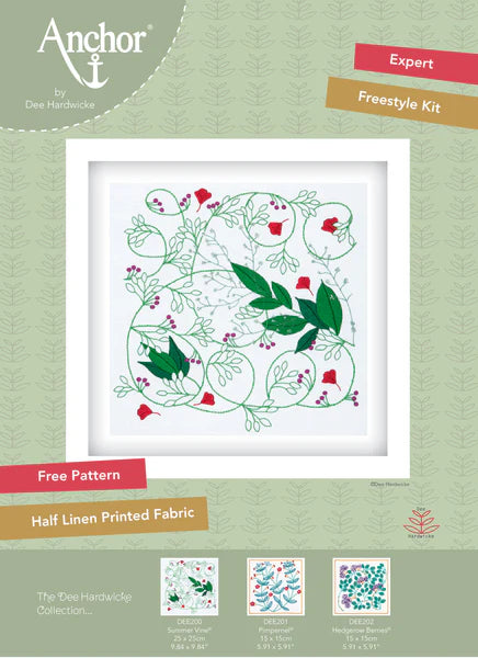 Anchor Dee Hardwicke Embroidery Kit : Summer Vine