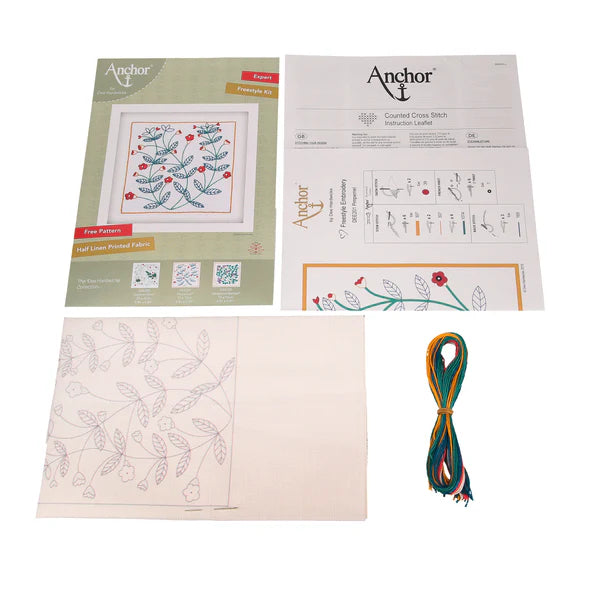 Anchor Dee Hardwicke Embroidery Kit : Pimpernel