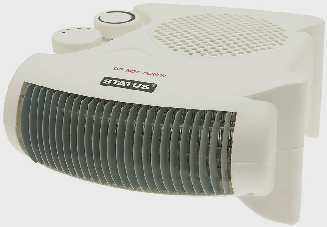 Status Dual Position Fan Heater 2000w White