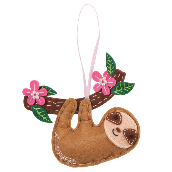 Felt Decoration Kit: Sloth