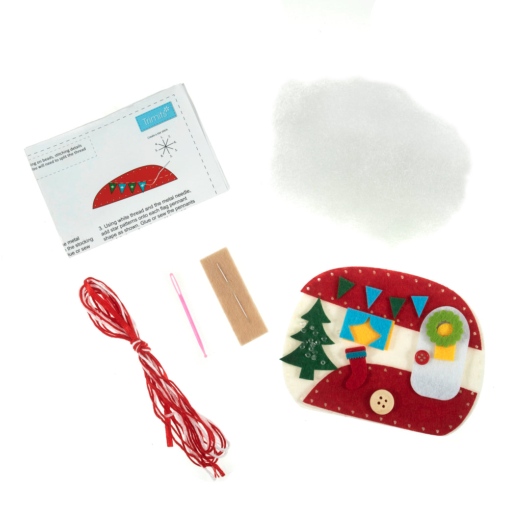 Felt Decoration Kit: Christmas: Caravan