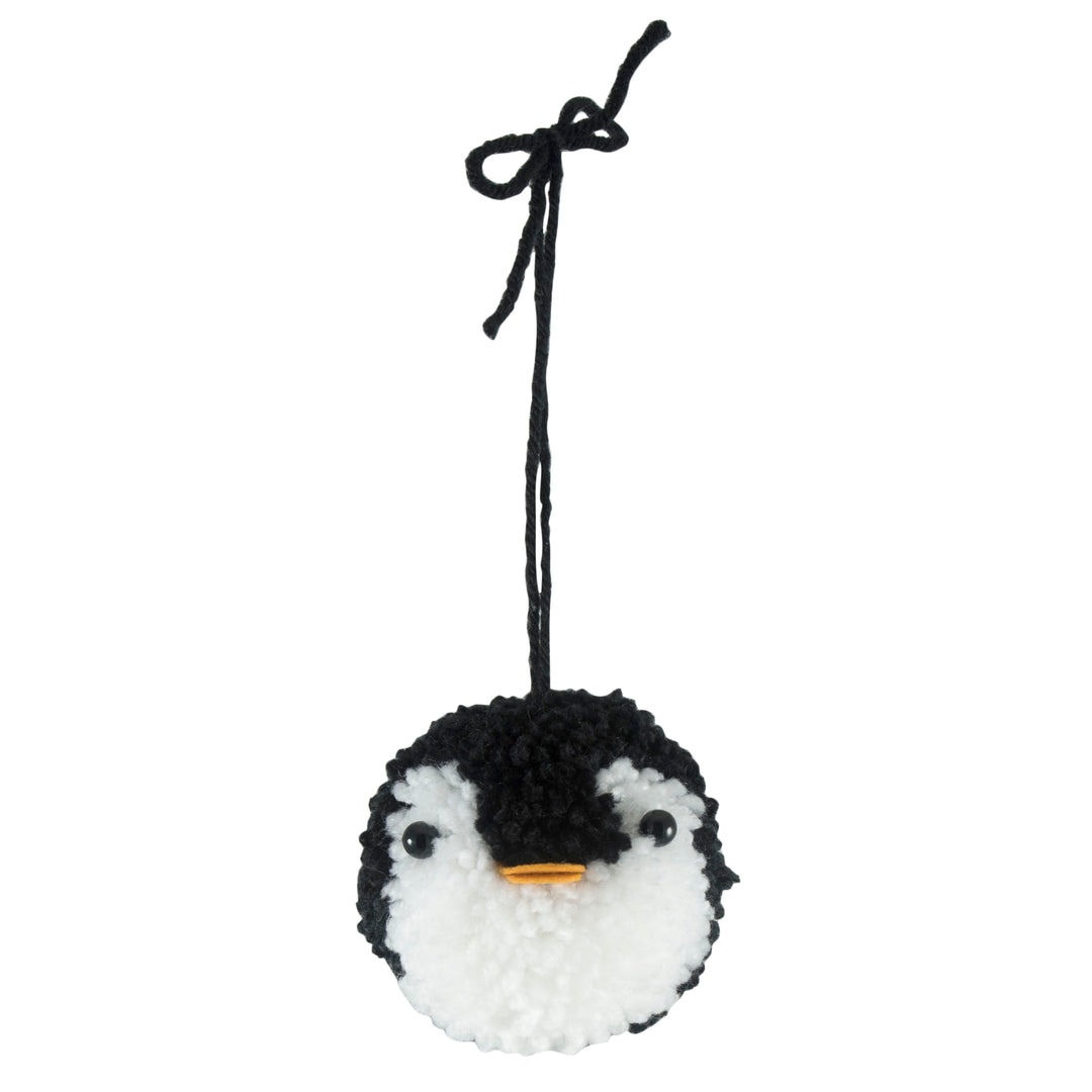 Pom Pom Decoration Kit: Christmas: Penguin