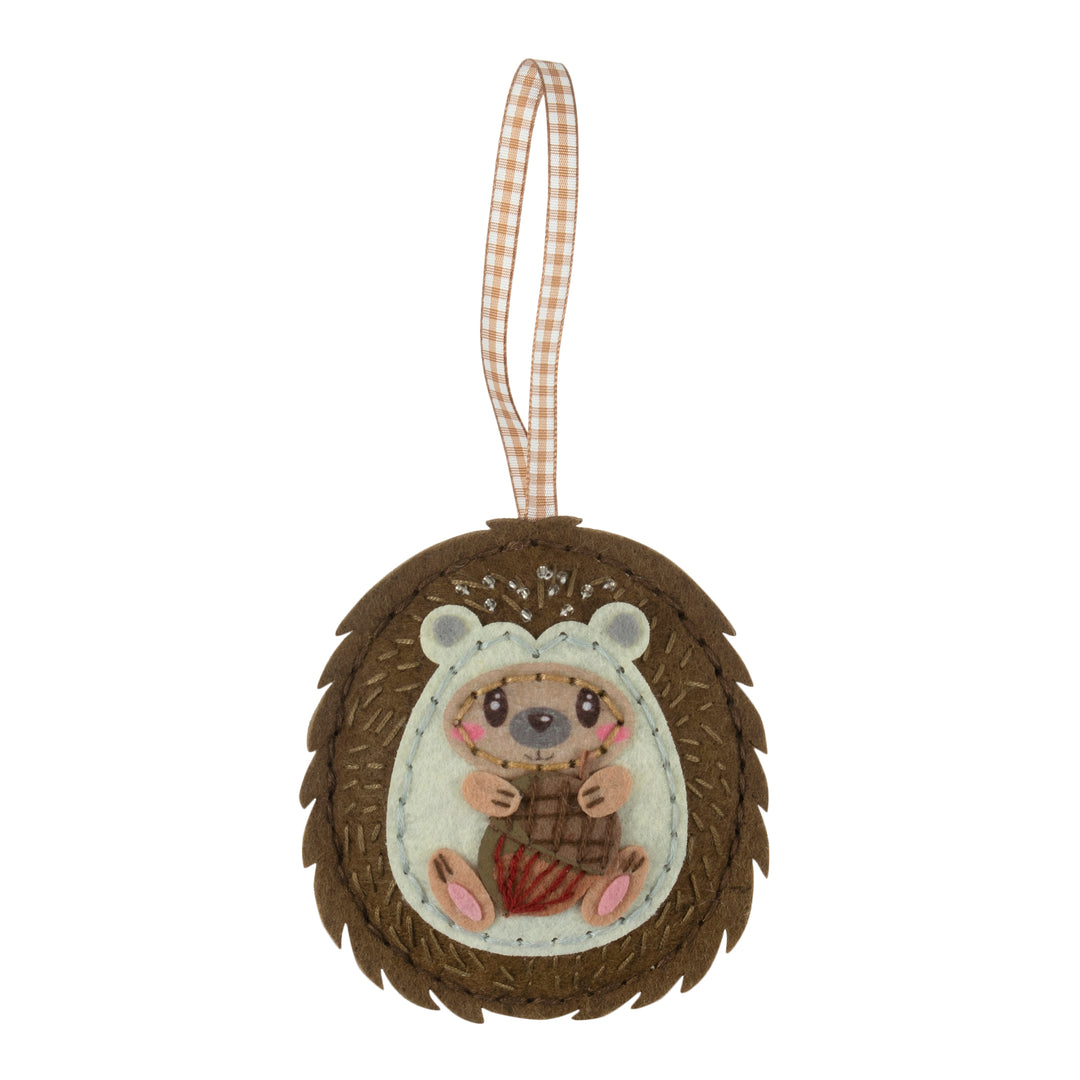 Felt Decoration Kit: Hedgehog