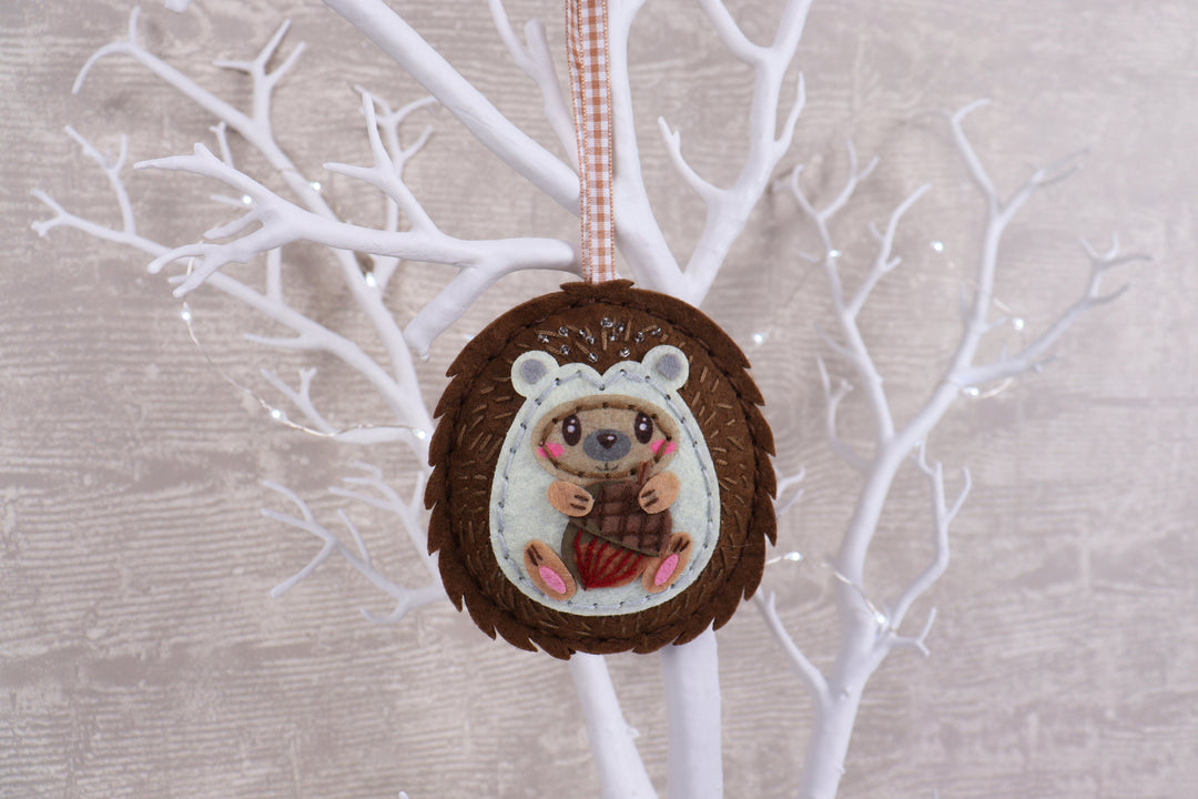 Felt Decoration Kit: Hedgehog