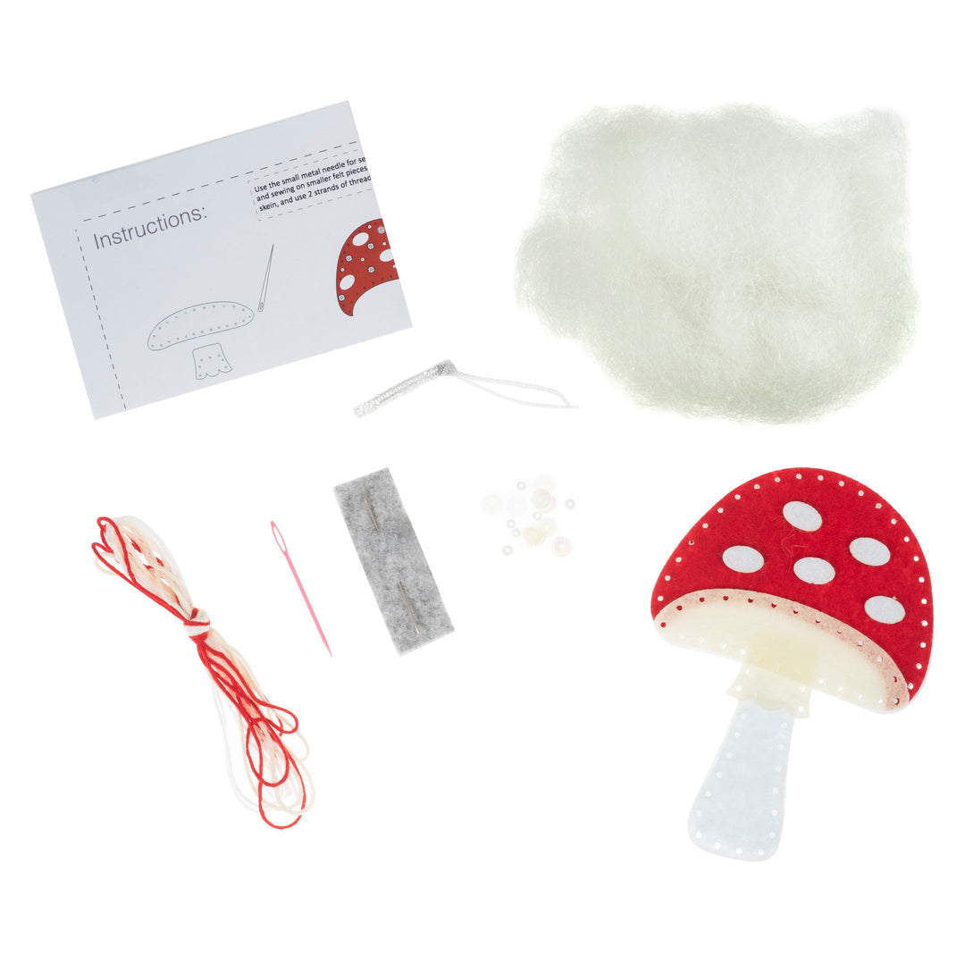 Felt Decoration Kit: Toadstool