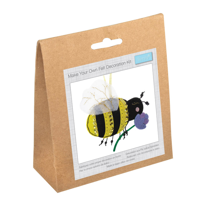 Felt Decoration Kit: Bee