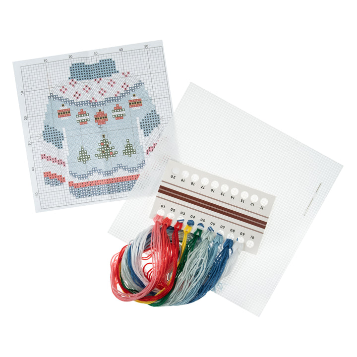 Counted Cross Stitch Kit: Christmas: Christmas Jumper