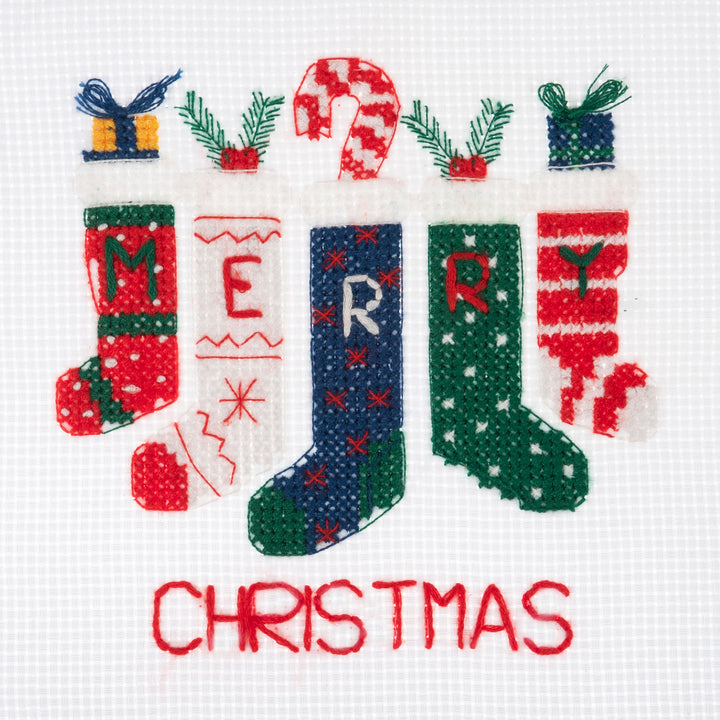 Counted Cross Stitch Kit: Stockings