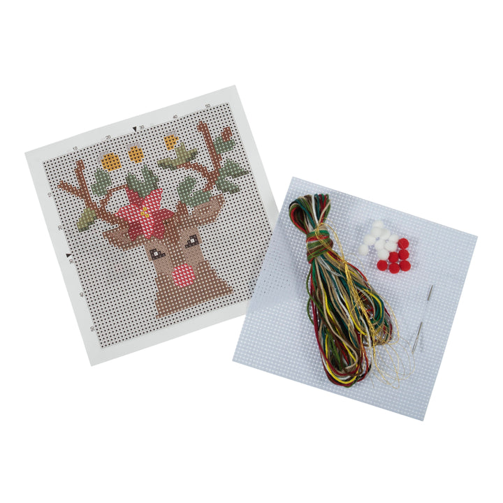 Counted Cross Stitch Kit: Christmas: Reindeer