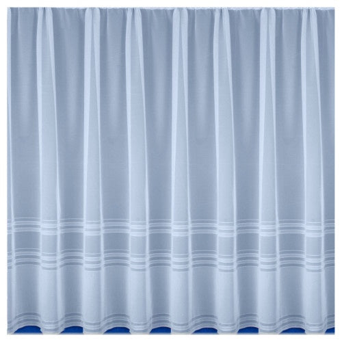 Hudson Net Curtain White 152cm Sold By The Metre