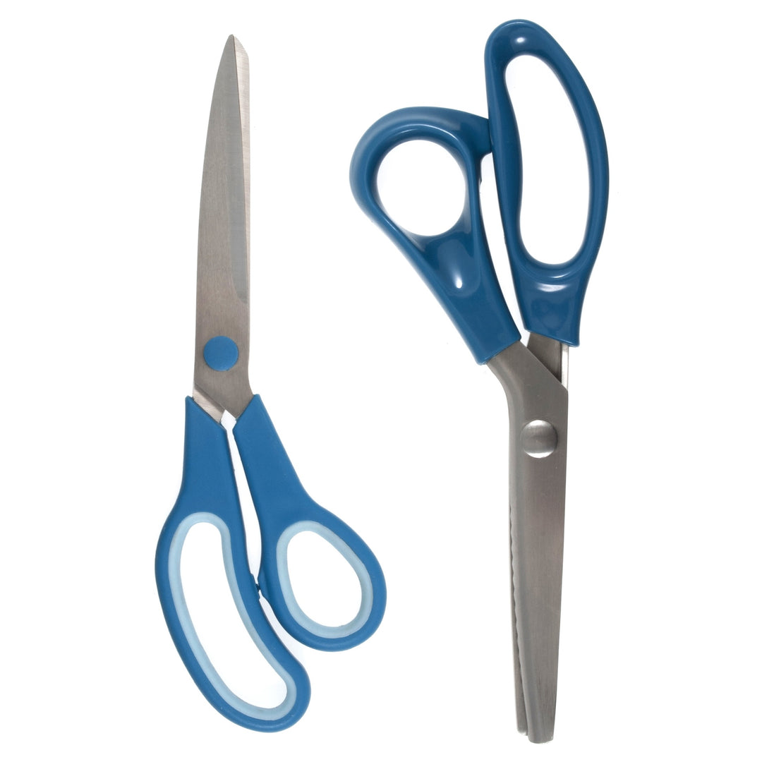 Scissor Set: Dressmaking & Pinking Shears: 2 Piece