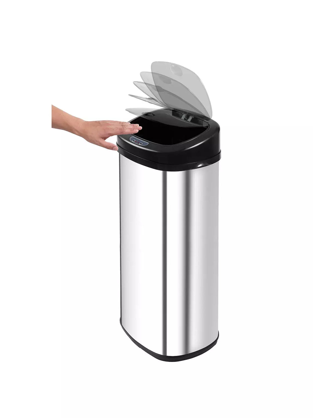 Morphy Richards Chroma 50L Square Sensor Bin Stainless Steel 971001