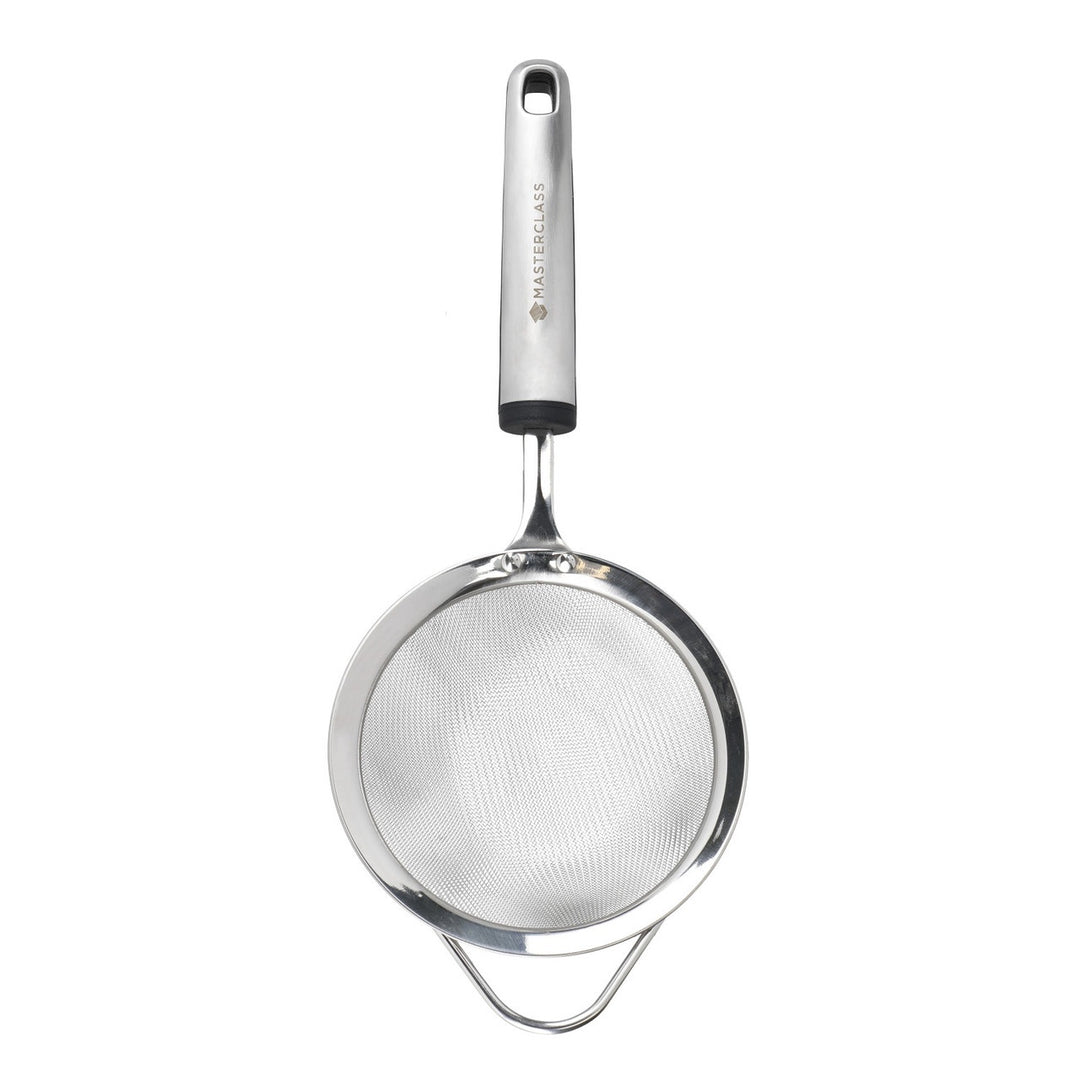 MasterClass Soft Grip Stainless Steel Sieve, 12 cm