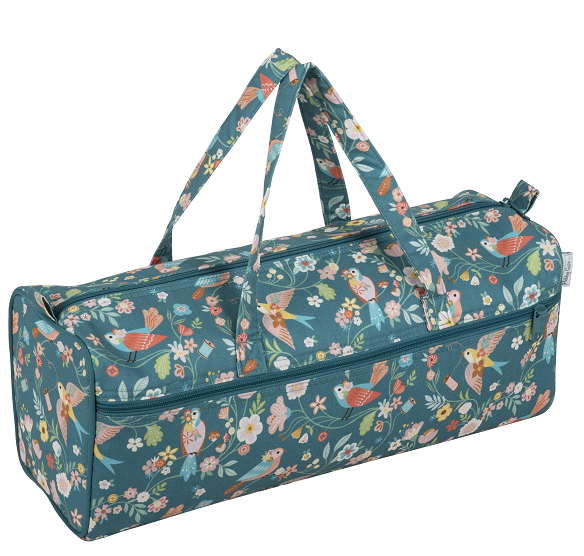 Knitting Craft Bag: Bird Aviary