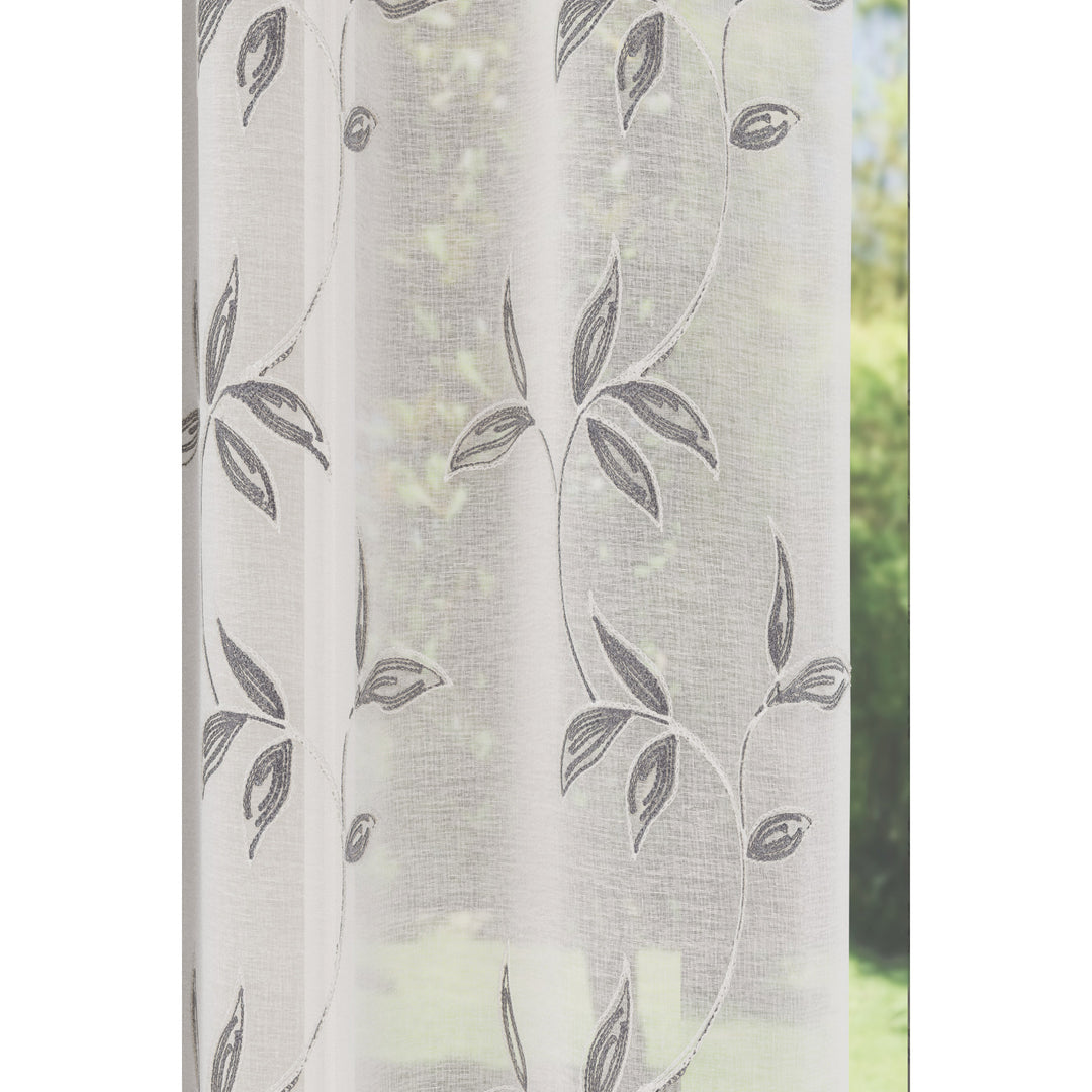 Oasis Ready Made Voile Panel 140cm / 55in Wide (DHD)