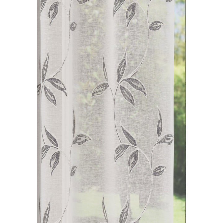 Oasis Ready Made Voile Panel 140cm / 55in Wide (DHD)