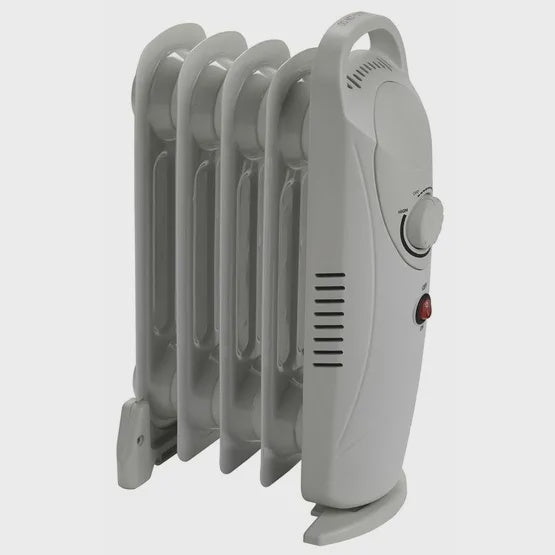 Status 500w Mini Oil Filled Radiator 5 Fin