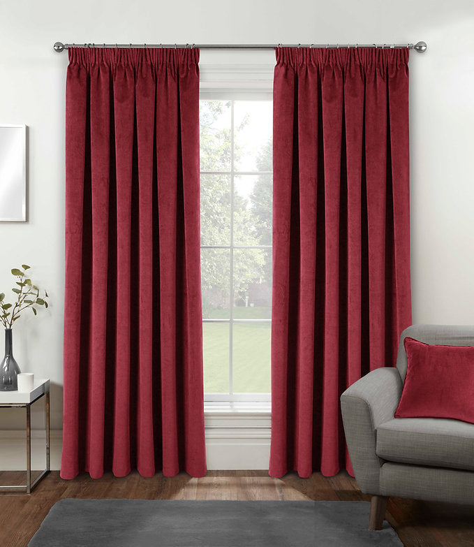 Oxford Ready Made Curtains Thermal Blackout Tape Top