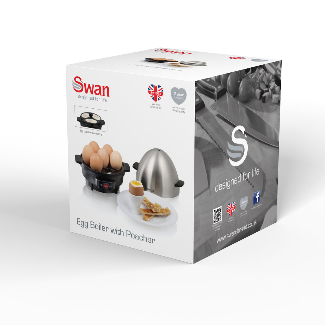 Swan Egg Cooker Boiler and Poacher SF21020N