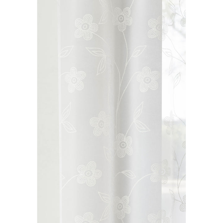 Sienna Ready Made Voile Panel 140cm / 55in Wide (DHD)