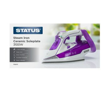 Status Miami 3100W Steam Iron MIAMIIRON1PKB4