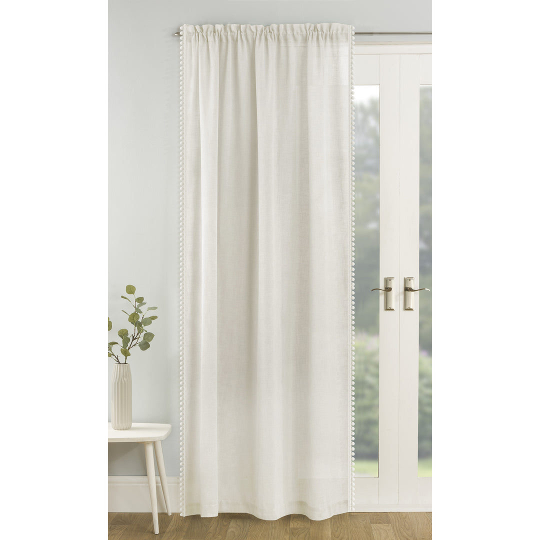 Tahiti Ready Made Voile Panel 140cm / 55in Wide (DHD)