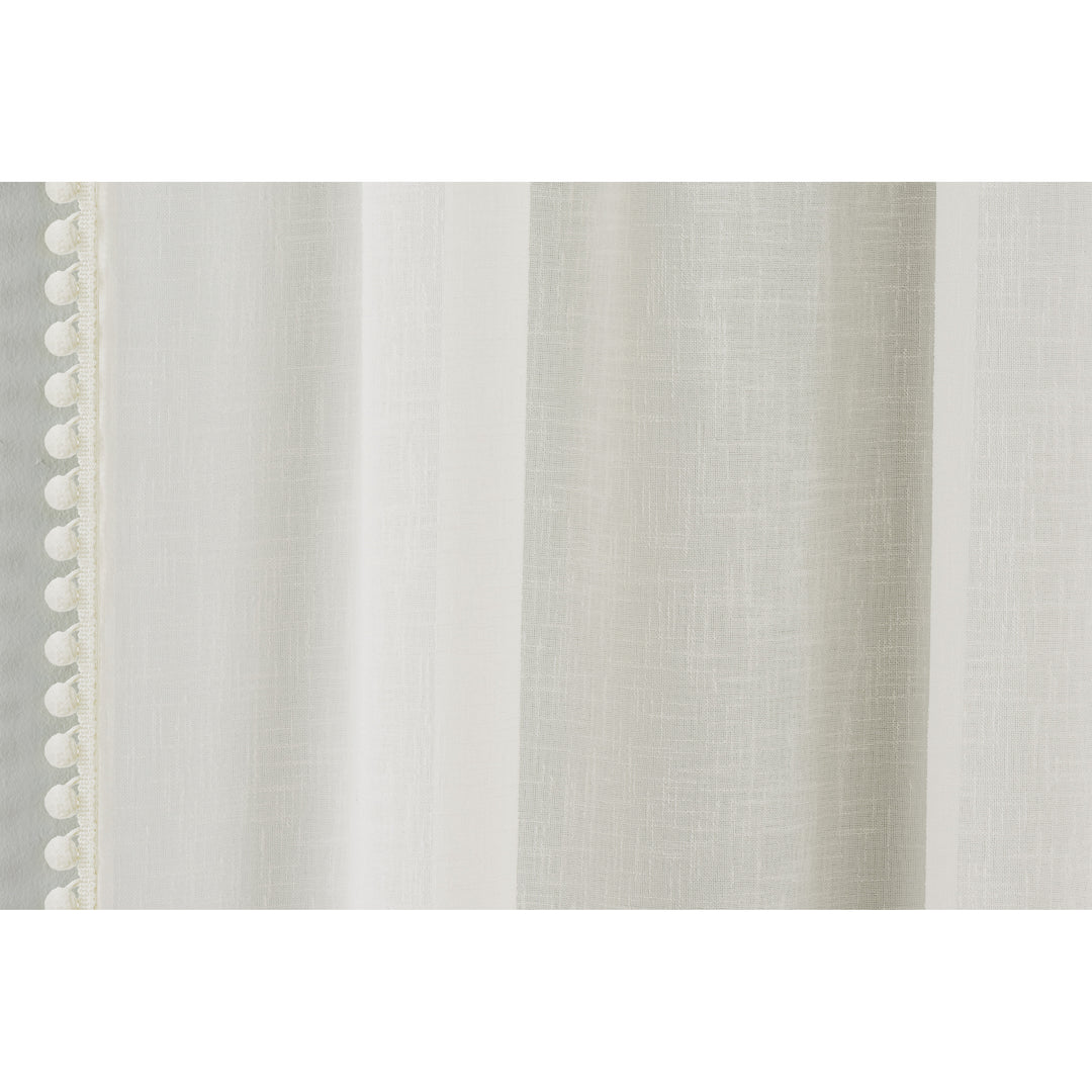 Tahiti Ready Made Voile Panel 140cm / 55in Wide (DHD)