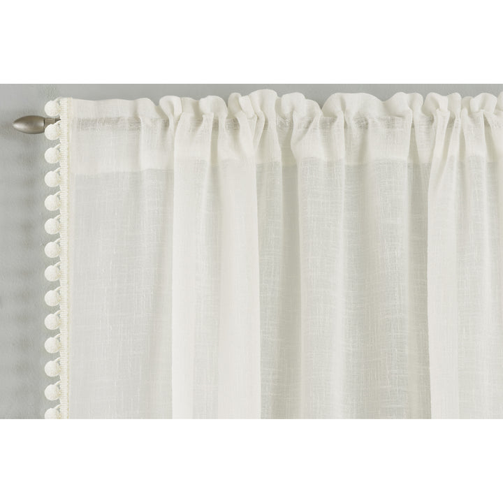 Tahiti Ready Made Voile Panel 140cm / 55in Wide (DHD)