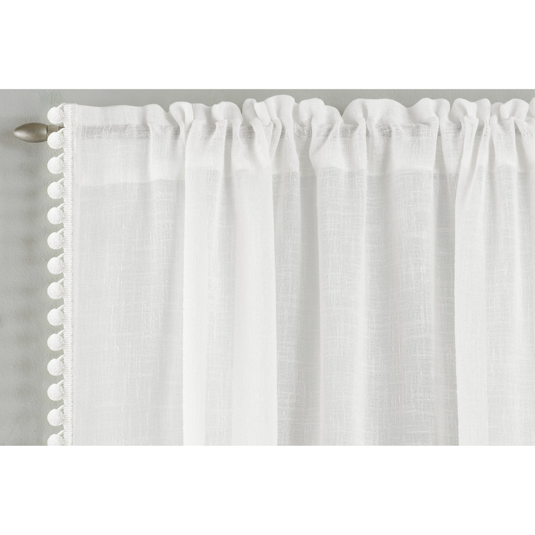 Tahiti Ready Made Voile Panel 140cm / 55in Wide (DHD)